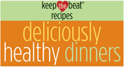 Keep the Beat Deliciously Healthy Dinners 4 Color logo
